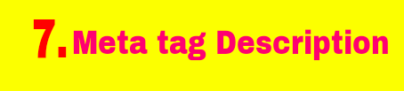 Meta tag description - Logo