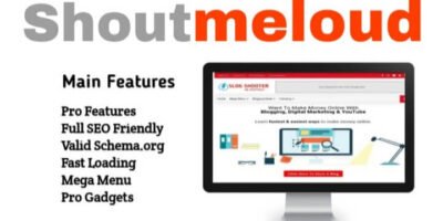 Shoutmeloud Blogger Template Free Download