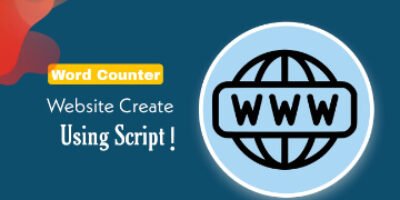 Word counter Tool (with script ) Website Free me Create kaise kare – Step by Step