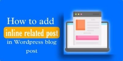 WordPress blog post me Inline related post add kaise kare -without plugin
