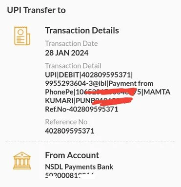 Upi-showing-account-details